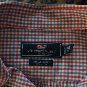 Vineyard Vines red white and blue XL shirt.